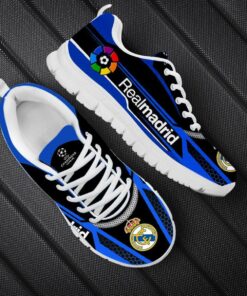 Real Madrid Black Blue Running Shoes Best Gift 2