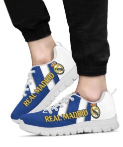 Real Madrid Blue White Running Shoes Best Gift 2