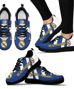 Real Madrid Blue White Running Shoes Best Gift 6