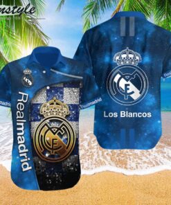 Real Madrid Im A Madridista Simple Style White Hawaiian Shirt Best Gift For Fans