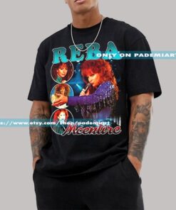 Reba Mcentire Vintage Retro Style T-shirt For Country Music Fans