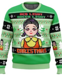 Choose One This Christmas Squid Game Plus Size Ugly Christmas Sweater Funny Gift For Fans