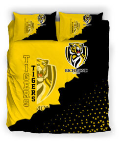 Richmond Tigers Black Yellow Bedding Set