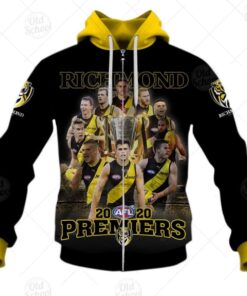 Richmond Tigers Grand Final 2020 Premiers Zip Hoodie Best Gift For Fans