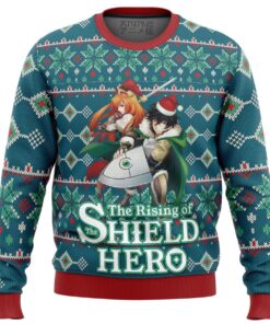 Rising Of The Shield Hero Characters Plus Size Ugly Christmas Sweater