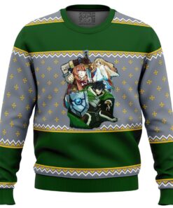 Rising Of The Shield Hero Characters Plus Size Ugly Christmas Sweater