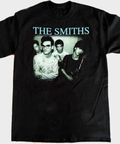 Rock Band The Smiths Black Unisex T-shirt Best Fans Gifts