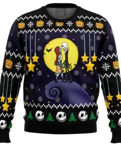 Romantic Nightmare The Nightmare Before Christmas Ugly Xmas Sweater