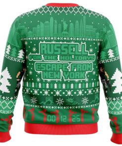 Russell For The Holidays Escape In New York Funny Christmas Sweaters