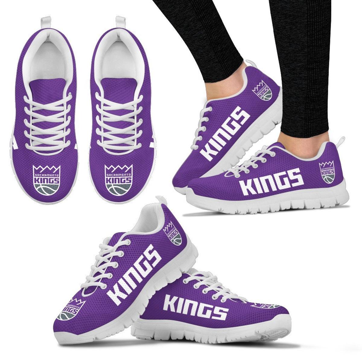 Sacramento Kings Running Shoes Purple