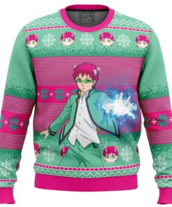 Saiki K The Disastrous Life Of Saiki K Christmas Sweatshirt 1