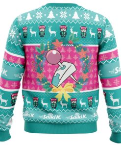 Saiki Kusuo No Psi nan Blue Pink Ugly Christmas Sweater Funny Gift For Fans 4