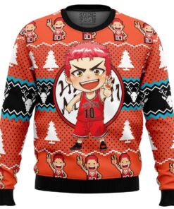 Sakuragi Hanamichi Slam Dunk Christmas Sweatshirt 1