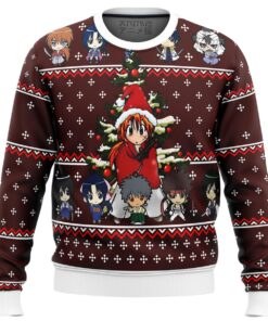 Shishio Makoto Monster Strike Rurouni Kenshin Samurai X Christmas Sweater Women