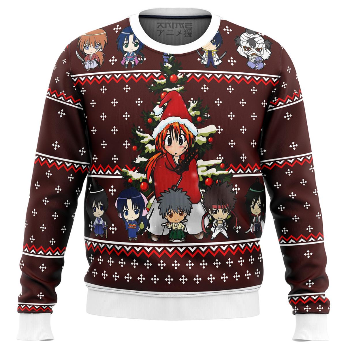 Studio Ghibli Spirited Ugly Christmas Sweater