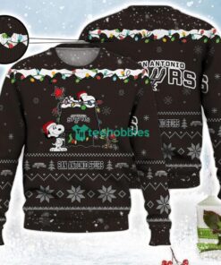 San Antonio Spurs Snoopy Ugly Christmas Sweater Gift