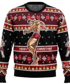 Christmas Season Baki Mens Ugly Christmas Sweater