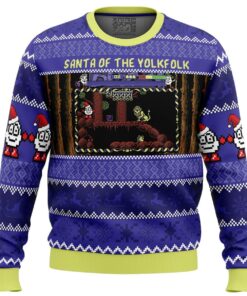 Santa Of The Yolkfolk A Dizzy Prince Of The Yolkfolk Best Ugly Christmas Sweaters 1