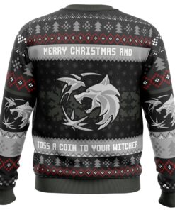 Santa Witcher The Witcher Ugly Xmas Sweater Funny Gift For Movie Fans