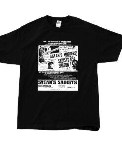 Satan’s Sadists Movie Poster T-shirt Gift For Movie Fans