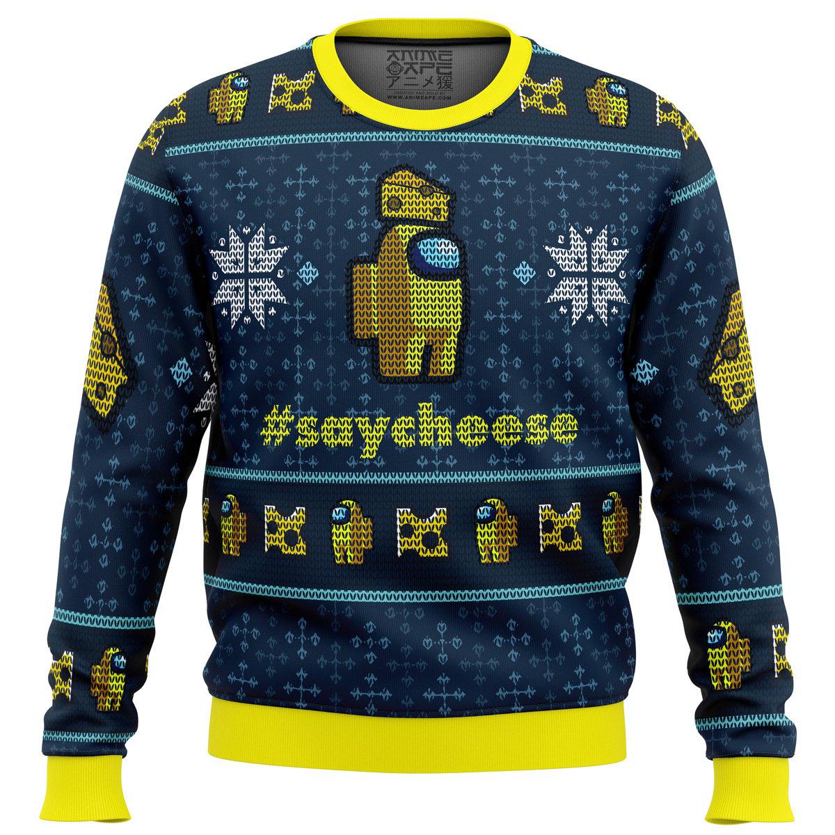 Game Infected Among Us Funny Christmas Sweaters