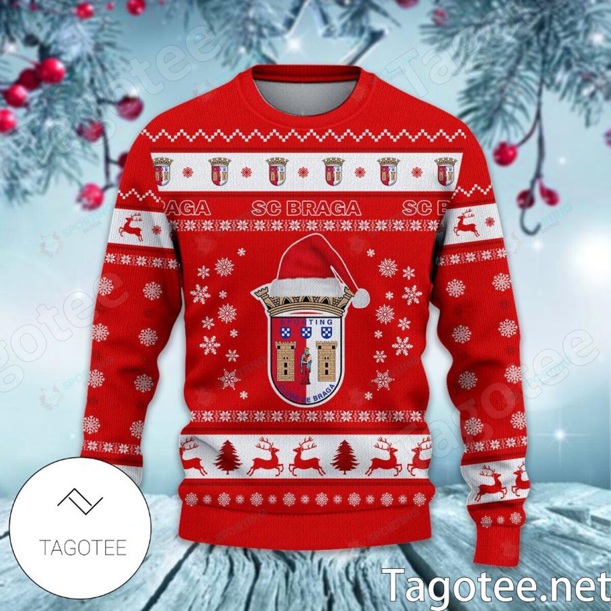 Sc Braga Ugly Christmas Sweater For Men And Women