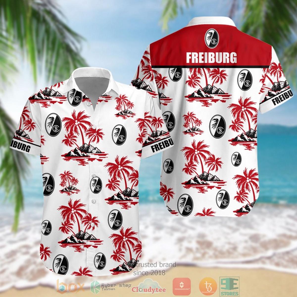 Hertha Bsc Bundesliga White Blue Hawaiian Shirt Outfit For Fans