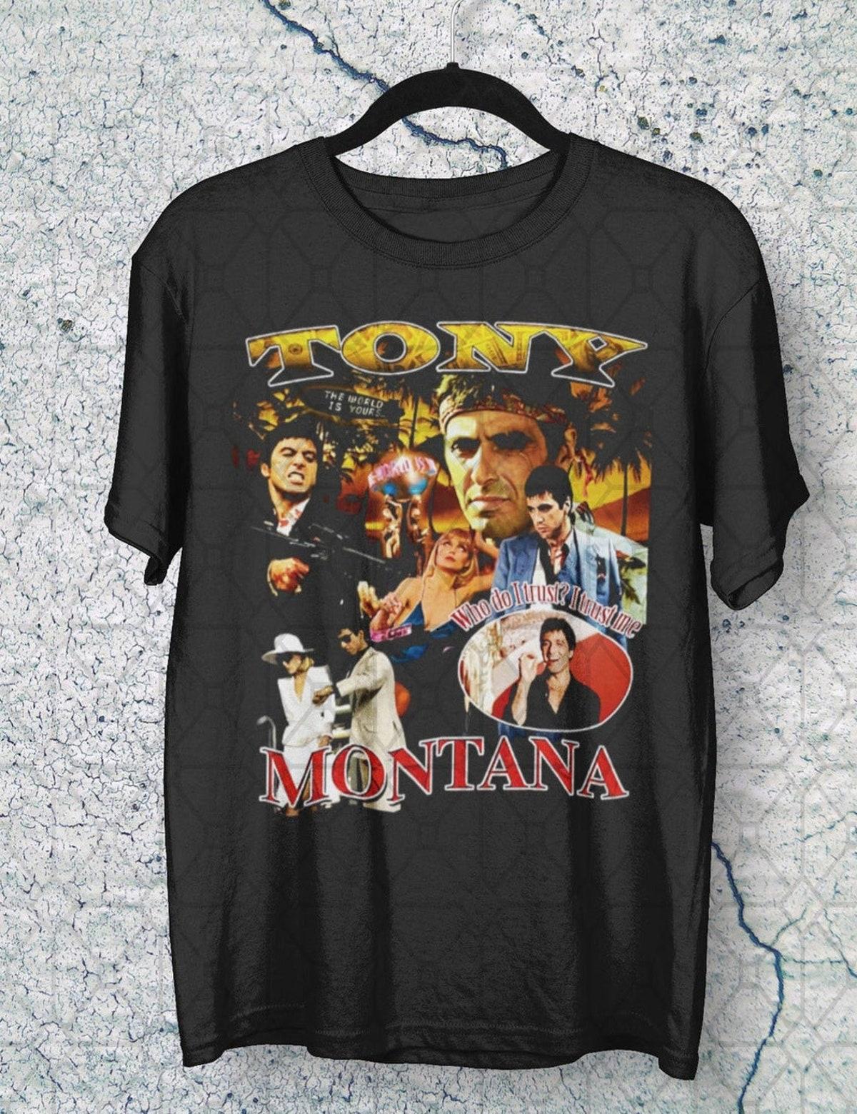 Scarface Character Tony Montana Vintage T-shirt
