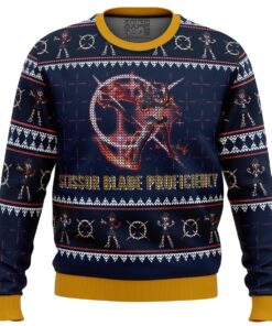 Scissor Blade Proficiency Matoi Ryuuko Kill La Kill Christmas Sweater