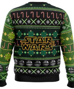 Season It Is Jolly To Be Yoda Ugly Christmas Sweater Gift 4