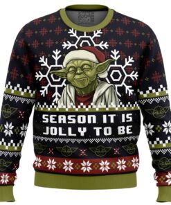 Season Jolly Star Wars Best Ugly Christmas Sweater Funny Gift For Men Women