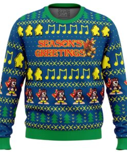 Super Bros Christmas Super Mario Bros Pixel Art Style Ugly Christmas Sweater Gift For Men Women