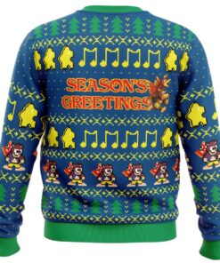 Season’s Greetings Banjo-kazooie Ugly Christmas Sweater