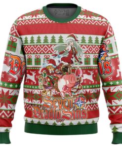 Seven Deadly Sins Minimal Xmas Sweater