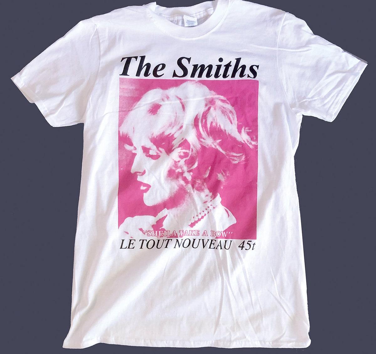 The Smiths The Queen Is Dead Album White T-shirt For Rock Music Fans