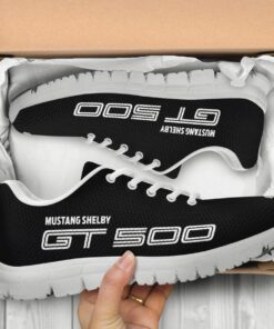 Shelby Gt500 Black Running Shoes Gift 1