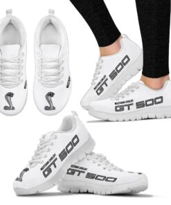 Shelby Gt500 White Running Shoes Gift 1