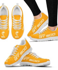 Shelby Gt500 Yellow Running Shoes Gift 1