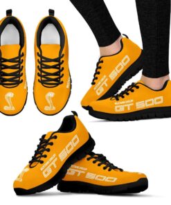 Shelby Gt500 Yellow Running Shoes Gift