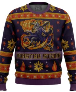 Shishio Makoto Monster Strike Rurouni Kenshin Samurai X Christmas Sweater Women