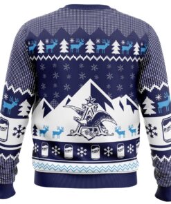 Show Me Your Busch Navy Ugly Christmas Sweater Best Gift For Beer Lovers 4