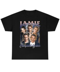 Singer Actor Jamie Campbell Bower Vintage T-shirt Gifts For Fans