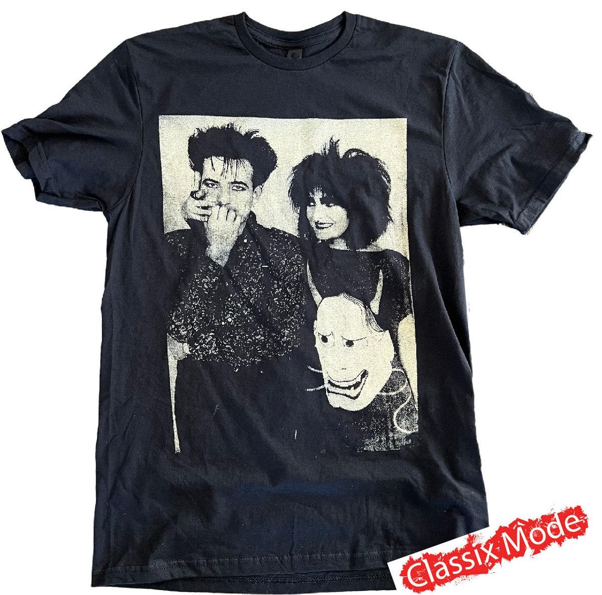 Siouxsie And The Banshees Robert Smith Unisex T-shirt Gifts For Rock Music Fans