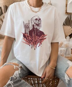 Skull Metal Style Taylor Swift T-shirt Best Gifts For Swiftie The Eras Tour