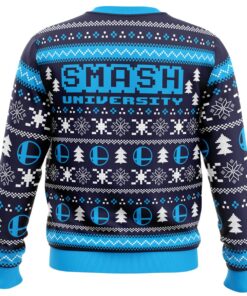 Smash University Est 1999 Super Smash Bros Ugly Christmas Sweater Gift For Nintendo Fans