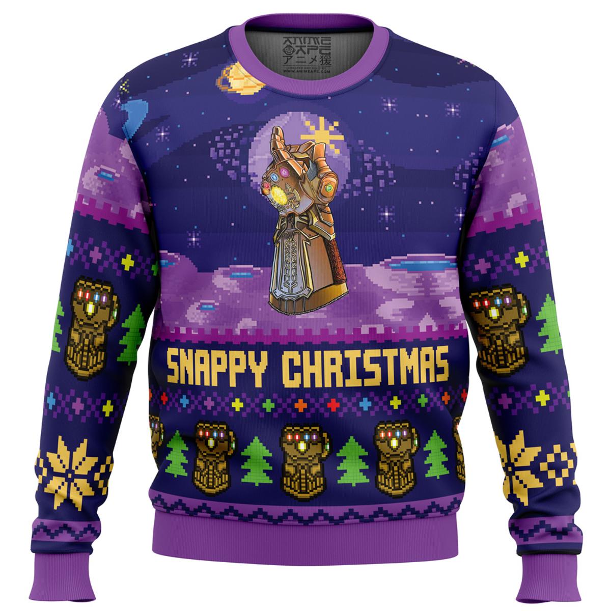 Myah-rry Christ-myahs He-man Plus Size Ugly Christmas Sweater