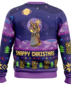 Snappy Christmas Infinity Gauntlet Marvel Best Ugly Christmas Sweaters