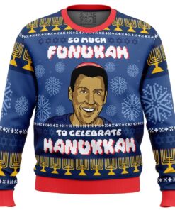 So Much Funukah Adam Sandler Funny Christmas Sweaters 1