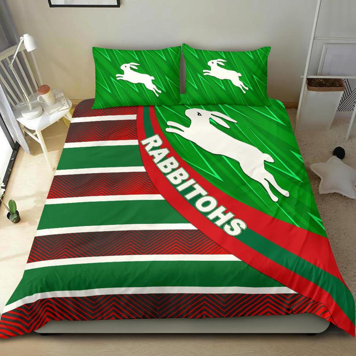 South Sydney Rabbitohs Doona Cover Gift For Fans