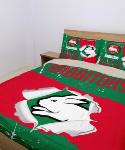 South Sydney Rabbitohs Comforter Sets Gifts For Lovers 3